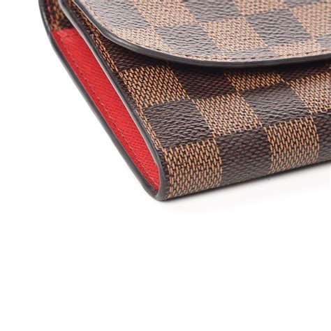 lv emilie damier wallet|authentic louis vuitton damier wallet.